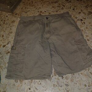 Wrangler Originals Men's Cargo Shorts SZ 36 Tan